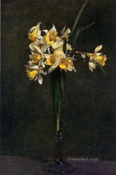 アンリ・ファンタン・ラトゥール Painting - 黄色い花 別名ククス アンリ・ファンタン・ラトゥール